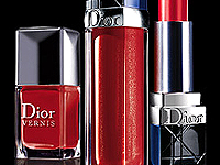 Cajita de maquillaje de navidad por Dior - Les Rouges Or 